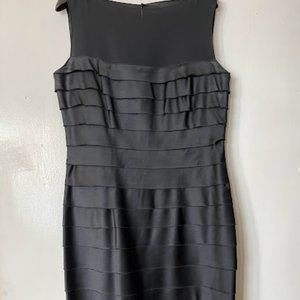 Black cocktail dress